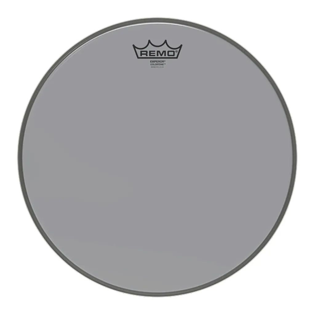 13" Emperor Colortone Smoke>Remo New