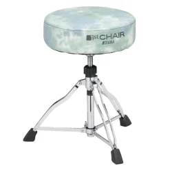 1st Chair Round Rider Drum Throne - Cool Mint Grey>Tama New