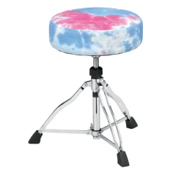 1st Chair Round Rider Drum Throne - Fluorescent Pink Sky>Tama Sale