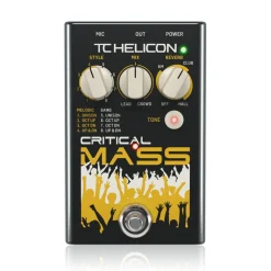 Critical Mass Vocal Harmony Effects Pedal>TC Helicon New
