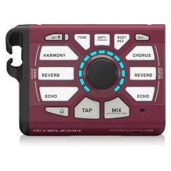 Perform-VG Burgundy Vocal Processor>TC Helicon Outlet