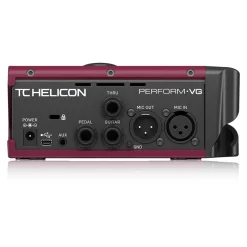 Perform-VG Burgundy Vocal Processor>TC Helicon Outlet