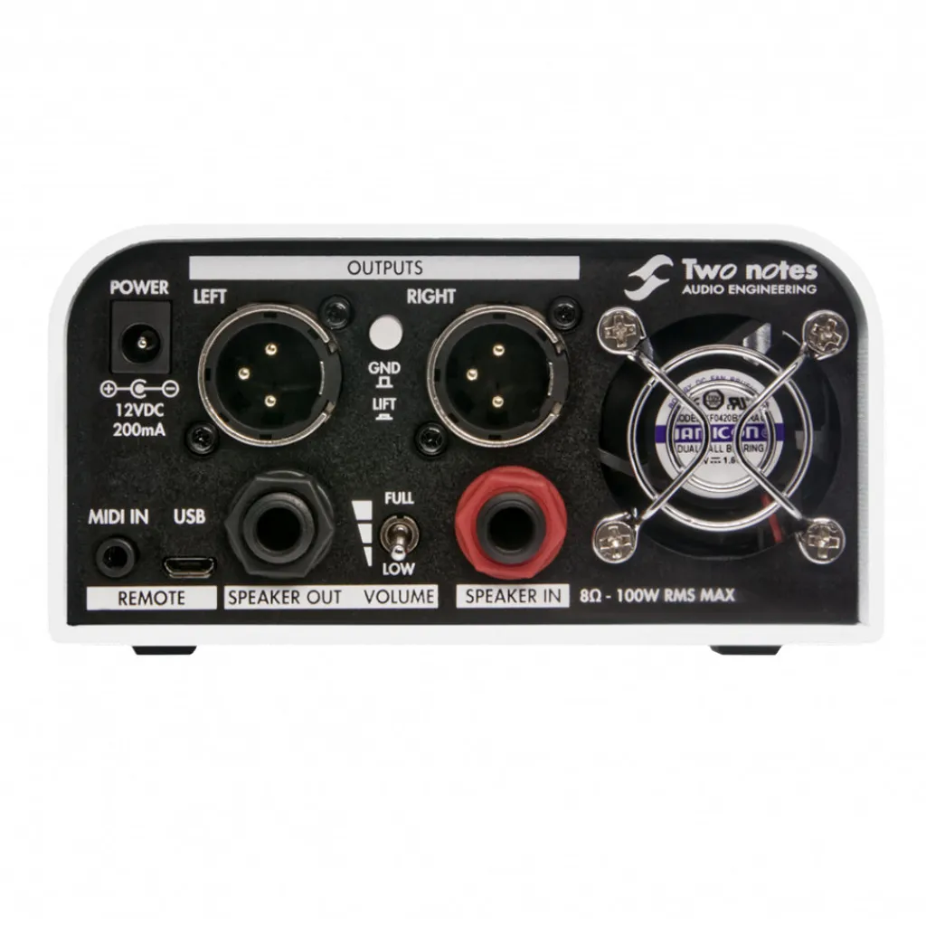 - Captor X Reactive Loadbox / Attenuator / Cab Simulator - 8 Ohm>Two Notes Fashion