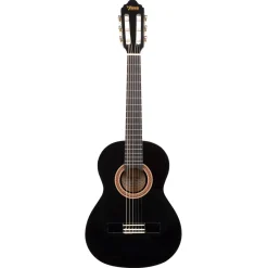 - 1/2 Size Nylon String Acoustic Guitar - Black>Valencia New