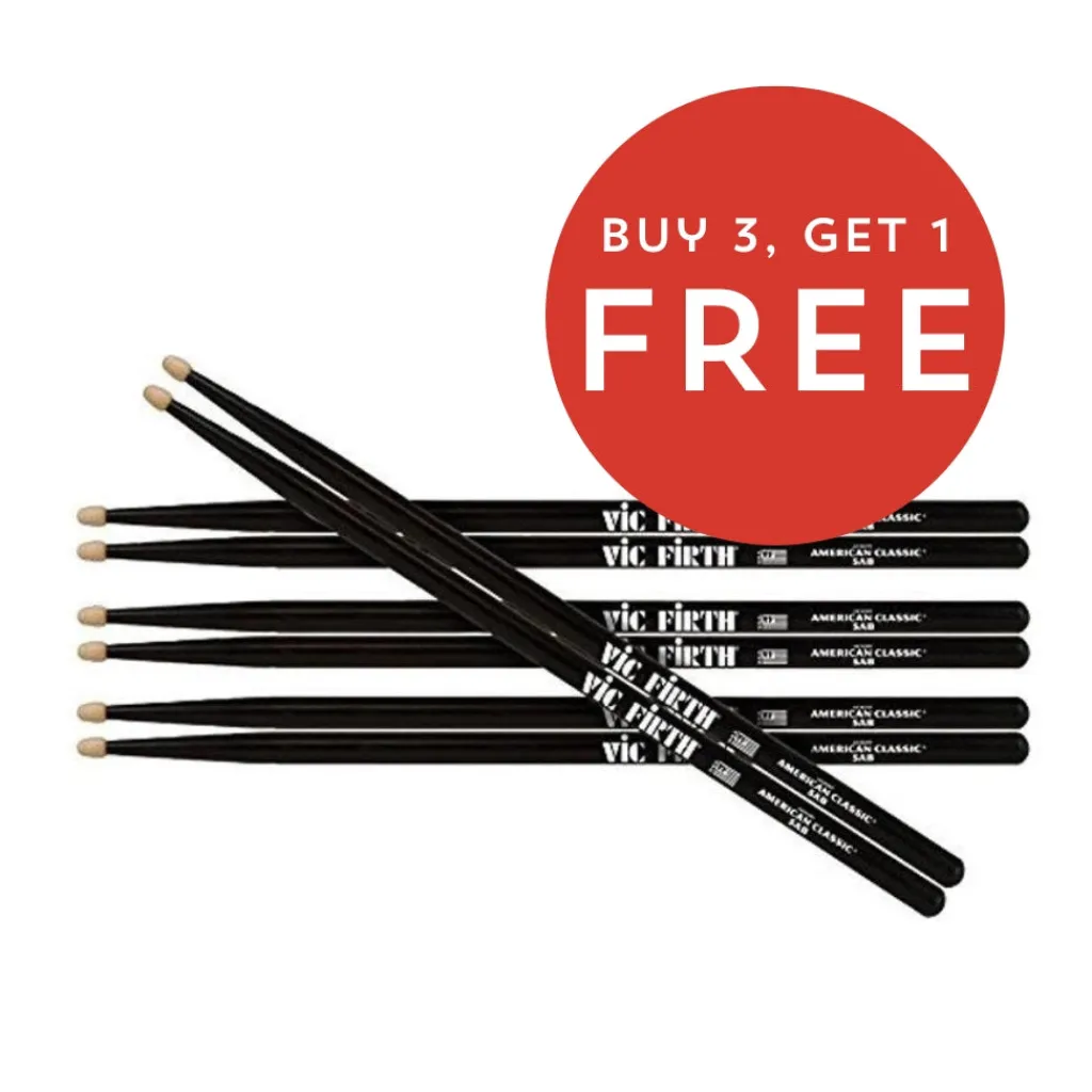 - Buy 3 Get 1 Free Pack - 5B Wood - Black>Vic Firth Sale