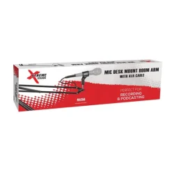 - Desk Mount Mic. Boom Arm w/XLR Cable><noscript><img width=