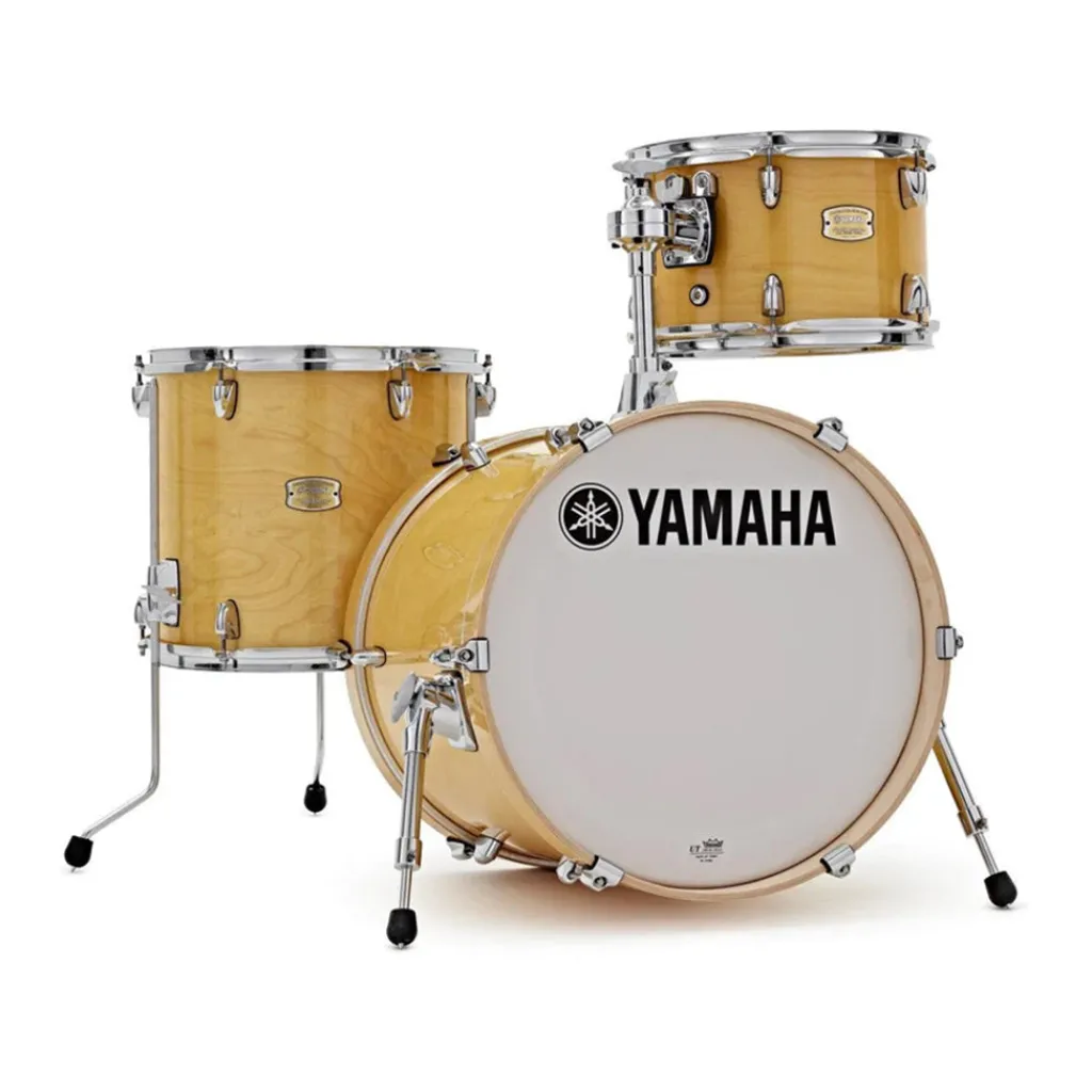 - SBP8F3 Stage Custom Bop 3-Piece Shell Set - Natural Wood>Yamaha Sale