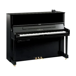 YUS1SH3PE 121cm Professional Upright Piano with SH3 Silent System in Polished Ebony>Yamaha Fashion