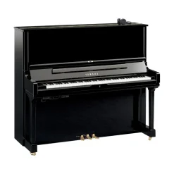 Yamaha New Pianos*YUS3SH3PE 131cm Professional Upright Piano with SH3 Silent System in Polished Ebony