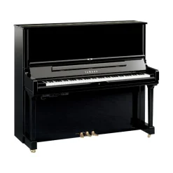 Yamaha New Pianos*YUS3TA3PE 131cm Professional Upright Piano with TA3 TransAcoustic System in Polished Ebony