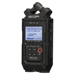 H4nPRO Handy Recorder - All Black Edition>Zoom New
