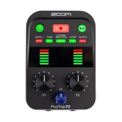 Line 6 Audio Recorders*Zoom PodTrak P2 USB Mic Recorder